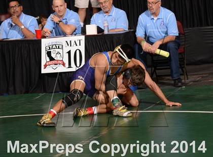 Thumbnail 1 in CIF State Wrestling Championships (Round 2)  photogallery.