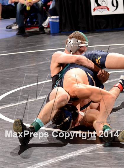 Thumbnail 1 in CIF State Wrestling Championships (Round 2)  photogallery.