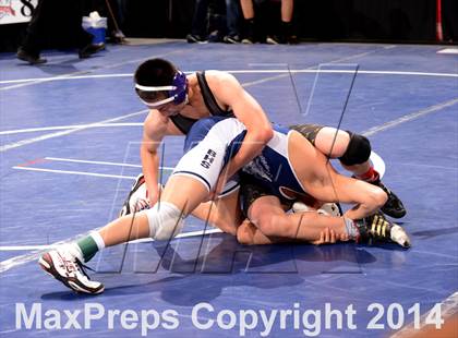 Thumbnail 1 in CIF State Wrestling Championships (Round 2)  photogallery.