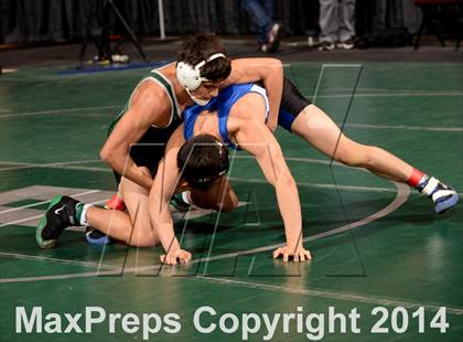 Thumbnail 1 in CIF State Wrestling Championships (Round 2)  photogallery.