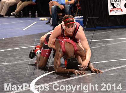 Thumbnail 2 in CIF State Wrestling Championships (Round 2)  photogallery.