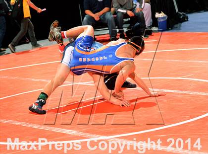 Thumbnail 2 in CIF State Wrestling Championships (Round 2)  photogallery.