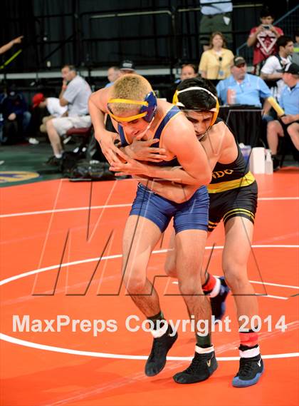 Thumbnail 1 in CIF State Wrestling Championships (Round 2)  photogallery.