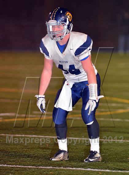 Thumbnail 3 in Weston vs. Berlin (CIAC Class M Semifinal) photogallery.