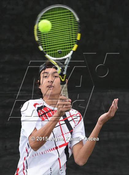 Thumbnail 3 in Valencia, Golden Valley, Hart vs West Ranch (Foothill League Finals) photogallery.