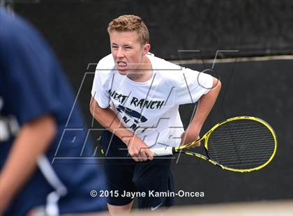 Thumbnail 1 in Valencia, Golden Valley, Hart vs West Ranch (Foothill League Finals) photogallery.