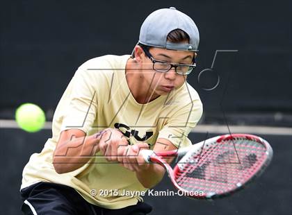 Thumbnail 2 in Valencia, Golden Valley, Hart vs West Ranch (Foothill League Finals) photogallery.