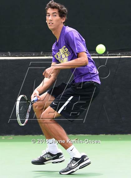 Thumbnail 2 in Valencia, Golden Valley, Hart vs West Ranch (Foothill League Finals) photogallery.