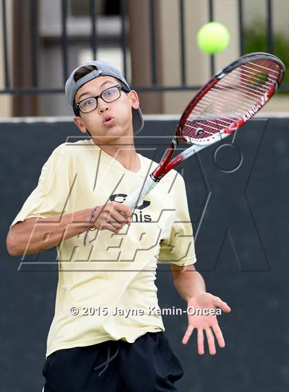 Thumbnail 2 in Valencia, Golden Valley, Hart vs West Ranch (Foothill League Finals) photogallery.