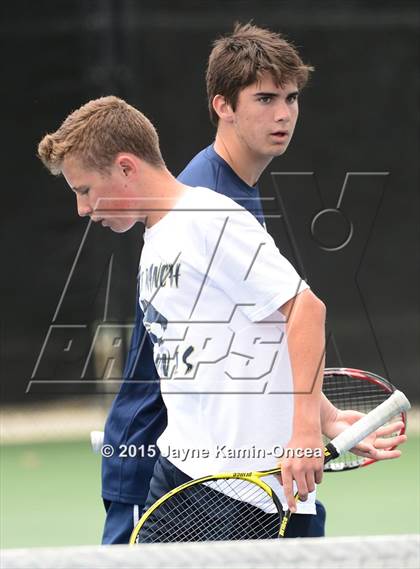 Thumbnail 2 in Valencia, Golden Valley, Hart vs West Ranch (Foothill League Finals) photogallery.