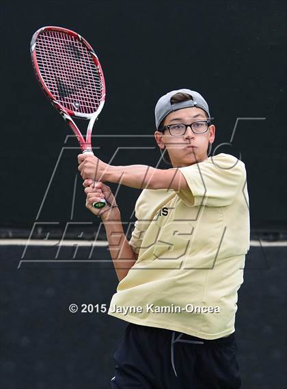Thumbnail 1 in Valencia, Golden Valley, Hart vs West Ranch (Foothill League Finals) photogallery.