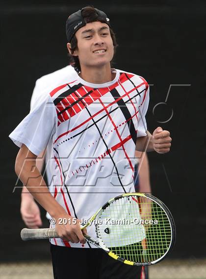 Thumbnail 2 in Valencia, Golden Valley, Hart vs West Ranch (Foothill League Finals) photogallery.