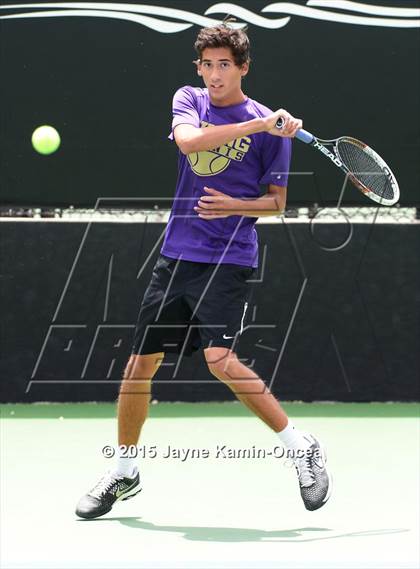 Thumbnail 3 in Valencia, Golden Valley, Hart vs West Ranch (Foothill League Finals) photogallery.
