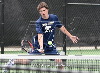Thumbnail 1 in Valencia, Golden Valley, Hart vs West Ranch (Foothill League Finals) photogallery.