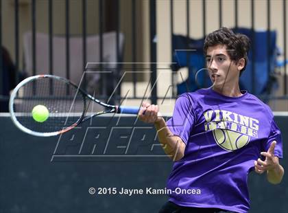 Thumbnail 1 in Valencia, Golden Valley, Hart vs West Ranch (Foothill League Finals) photogallery.