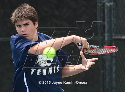 Thumbnail 1 in Valencia, Golden Valley, Hart vs West Ranch (Foothill League Finals) photogallery.