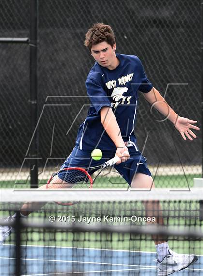Thumbnail 3 in Valencia, Golden Valley, Hart vs West Ranch (Foothill League Finals) photogallery.