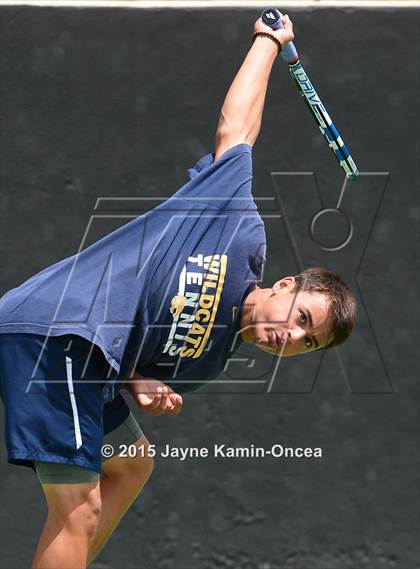 Thumbnail 1 in Valencia, Golden Valley, Hart vs West Ranch (Foothill League Finals) photogallery.