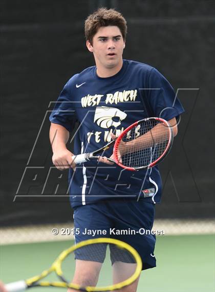 Thumbnail 2 in Valencia, Golden Valley, Hart vs West Ranch (Foothill League Finals) photogallery.