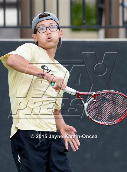 Thumbnail 3 in Valencia, Golden Valley, Hart vs West Ranch (Foothill League Finals) photogallery.