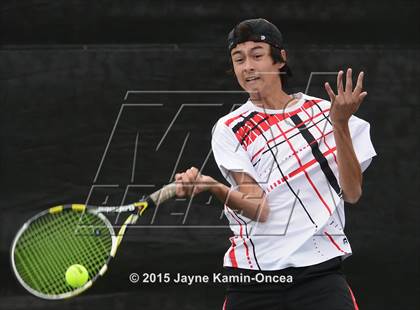Thumbnail 3 in Valencia, Golden Valley, Hart vs West Ranch (Foothill League Finals) photogallery.