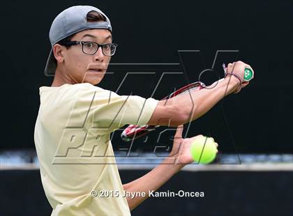 Thumbnail 1 in Valencia, Golden Valley, Hart vs West Ranch (Foothill League Finals) photogallery.