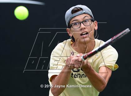 Thumbnail 2 in Valencia, Golden Valley, Hart vs West Ranch (Foothill League Finals) photogallery.
