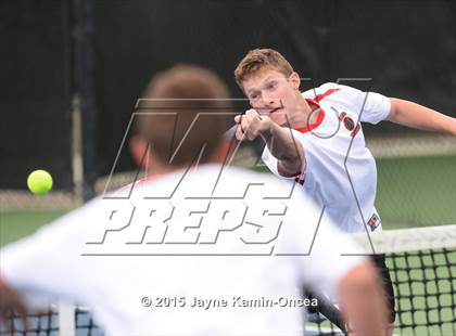 Thumbnail 1 in Valencia, Golden Valley, Hart vs West Ranch (Foothill League Finals) photogallery.