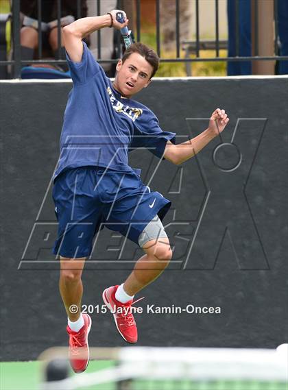Thumbnail 3 in Valencia, Golden Valley, Hart vs West Ranch (Foothill League Finals) photogallery.
