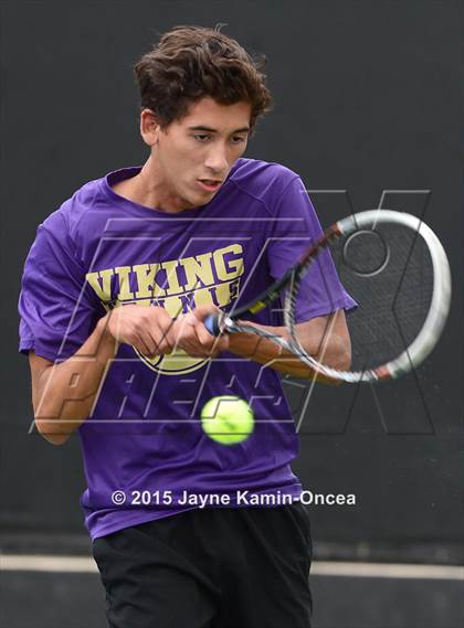Thumbnail 3 in Valencia, Golden Valley, Hart vs West Ranch (Foothill League Finals) photogallery.