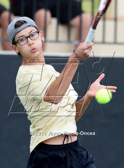 Thumbnail 2 in Valencia, Golden Valley, Hart vs West Ranch (Foothill League Finals) photogallery.