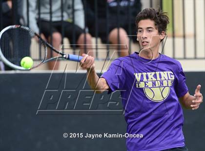 Thumbnail 1 in Valencia, Golden Valley, Hart vs West Ranch (Foothill League Finals) photogallery.
