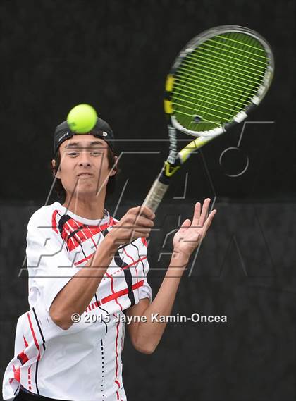 Thumbnail 3 in Valencia, Golden Valley, Hart vs West Ranch (Foothill League Finals) photogallery.