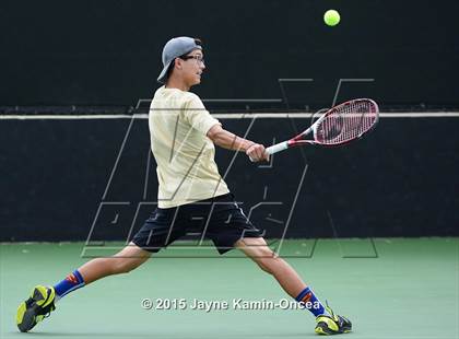 Thumbnail 1 in Valencia, Golden Valley, Hart vs West Ranch (Foothill League Finals) photogallery.
