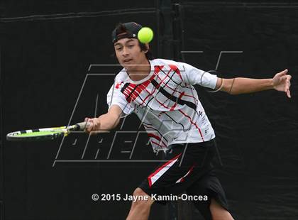 Thumbnail 3 in Valencia, Golden Valley, Hart vs West Ranch (Foothill League Finals) photogallery.