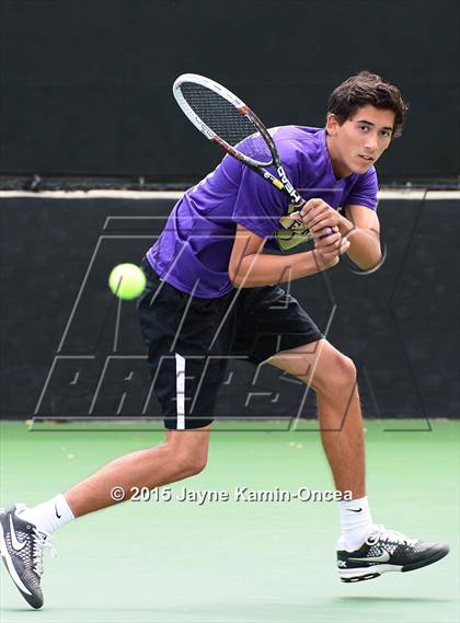 Thumbnail 3 in Valencia, Golden Valley, Hart vs West Ranch (Foothill League Finals) photogallery.