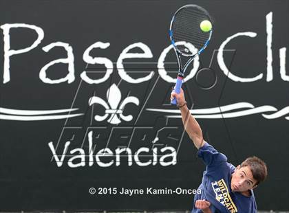 Thumbnail 2 in Valencia, Golden Valley, Hart vs West Ranch (Foothill League Finals) photogallery.