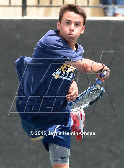 Thumbnail 1 in Valencia, Golden Valley, Hart vs West Ranch (Foothill League Finals) photogallery.