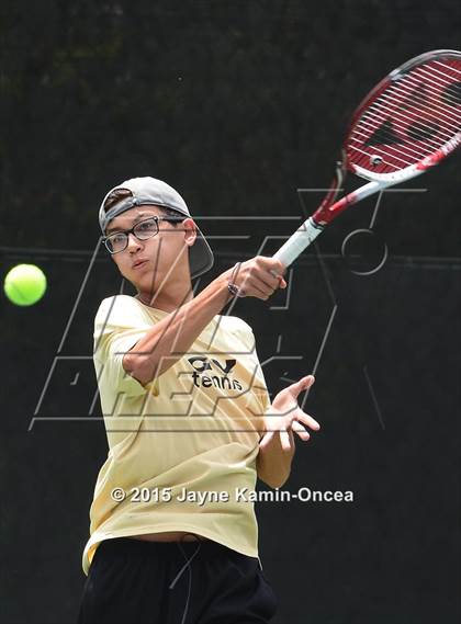 Thumbnail 1 in Valencia, Golden Valley, Hart vs West Ranch (Foothill League Finals) photogallery.