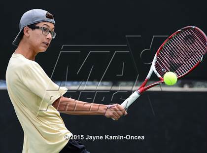 Thumbnail 2 in Valencia, Golden Valley, Hart vs West Ranch (Foothill League Finals) photogallery.