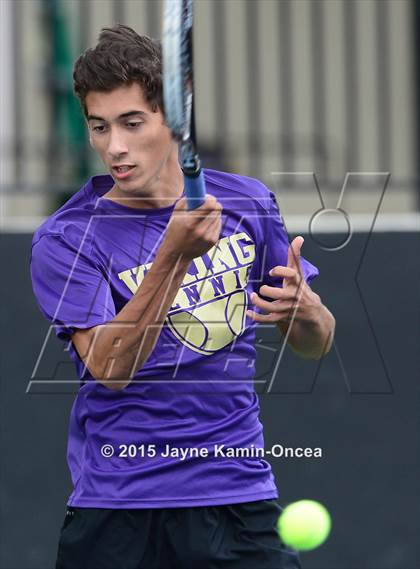 Thumbnail 2 in Valencia, Golden Valley, Hart vs West Ranch (Foothill League Finals) photogallery.