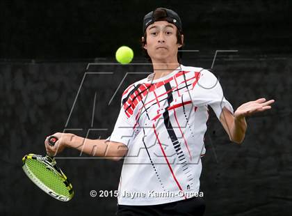 Thumbnail 2 in Valencia, Golden Valley, Hart vs West Ranch (Foothill League Finals) photogallery.