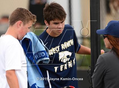 Thumbnail 1 in Valencia, Golden Valley, Hart vs West Ranch (Foothill League Finals) photogallery.