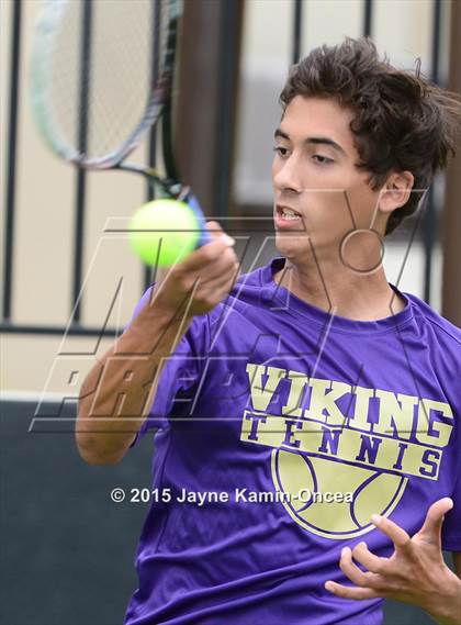 Thumbnail 3 in Valencia, Golden Valley, Hart vs West Ranch (Foothill League Finals) photogallery.
