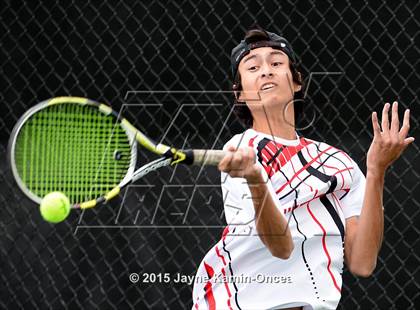 Thumbnail 3 in Valencia, Golden Valley, Hart vs West Ranch (Foothill League Finals) photogallery.