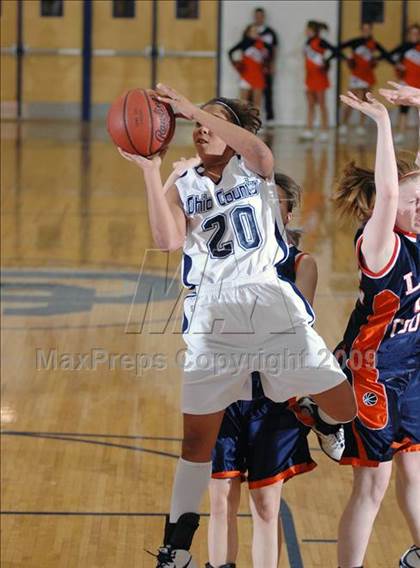 Thumbnail 1 in Ohio County vs Grayson County (3rd Region Tournament) photogallery.