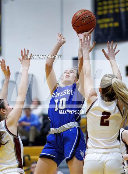 Thumbnail 1 in Geneseo @ Caledonia-Mumford (NYSPHAA Section V Class C1 Semi Final) photogallery.