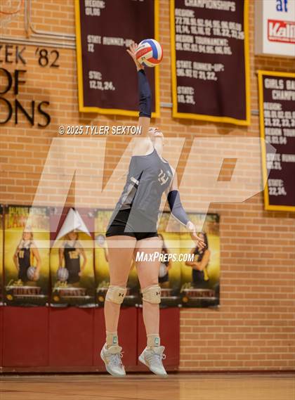 Thumbnail 1 in Cactus Shadows @ Salpointe Catholic (4A Quarterfinal) photogallery.