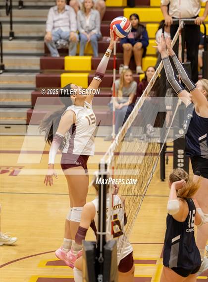 Thumbnail 2 in Cactus Shadows @ Salpointe Catholic (4A Quarterfinal) photogallery.