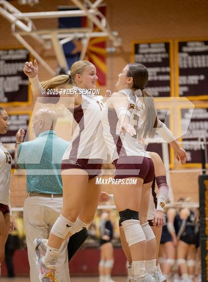 Thumbnail 2 in Cactus Shadows @ Salpointe Catholic (4A Quarterfinal) photogallery.